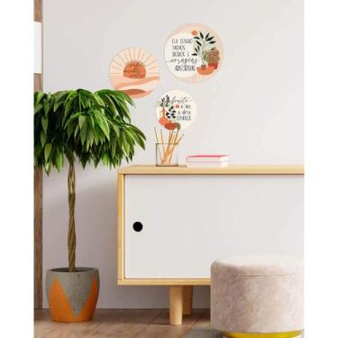 Imagem de Kit Placas Motivacionais MDF - Compre Junto ou Separado - LITOARTE, Ki
