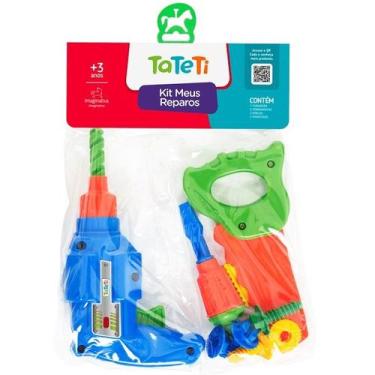 Imagem de Kit Meus Reparos Ferramentas Gerais Calesita 0459 Azul