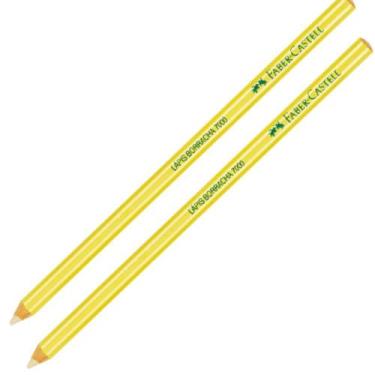 Imagem de Borracha Lapis Ecolapis Amarelo Neon CX.C/12 - FABER-CASTELL