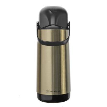 Imagem de Garrafa Térmica Inox Ginger 1 Litro Café Chá Leite Termolar