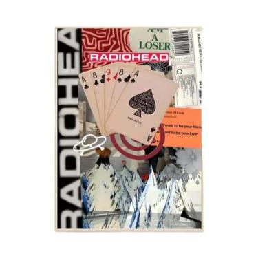 Imagem de Pôster Vintage De Personagens De Bandas De Rock Radiohead, Adesivo Art