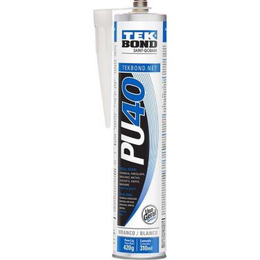Imagem de Selante PU 40 Monocomponente Poliuretano Branco Tekbond 310ML