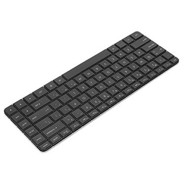 Imagem de Teclado de substituição Q50C, teclado de substituição de alumínio ABS Fácil instalação para teclado (Preto)
