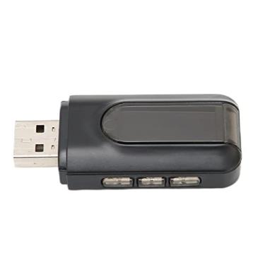 Imagem de Adaptador 2 em 1 Bluetooth, fácil de transportar Emparelhamento rápido USB sem fio Bluetooth Transmissor Receptor ANC Anti-ruído para de áudio automotivo