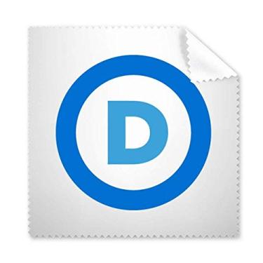 Imagem de Pano de limpeza azul de pano de limpeza para telefone com emblema dos EUA, 5 peças