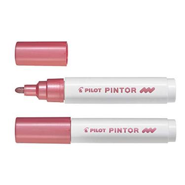 Imagem de Pincel marcador Pintor ponta média 1.4mm - rosa metálico - Pilot