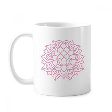 Imagem de Flor planta de lótus flor caneca cerâmica cerâmica xícara de porcelana café louça