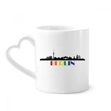 Imagem de Citação A Great Man Is Great For He Wants To Be A Great Man Caneca Café Cerâmica Copos Copo de Coração de Vidro