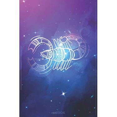 Imagem de noteBOOK - Scorpio: Zodiac Sign Blank Lined Notebook for Writing, Taking Notes, and Journaling | Personalized Birthday Gift Idea for Astrology Lovers | 6'' x 9'' | 120 Pages | Matte Cover
