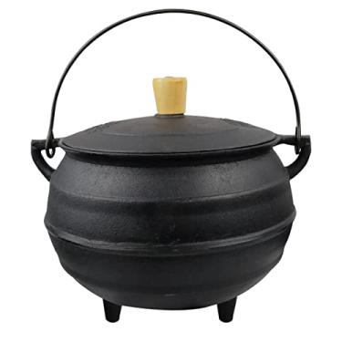 Imagem de Caldeirão Extramil Tripé 4,0 Litros Com Tampa De Ferro Fundido