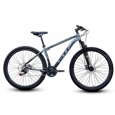 Imagem de Bicicleta Gti Roma Aro 29 Quadro 19 Alumínio Cinza/Preto 21V .