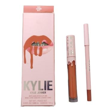 Imagem de 505 Autumn Kylie Matte Lip Kit Batom Novo Original No Brasil Matte Liquid Lipstick