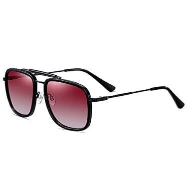 Imagem de Óculos de sol Masculino Banned 1976 Metal Estilo Piloto Óculos Polarizados com Proteção Uv400 (C4)