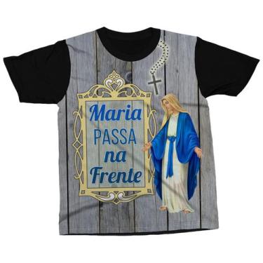 Imagem de Camiseta Maria Passa Na Frente Camisa Rainha Do Brasil - Darkwood