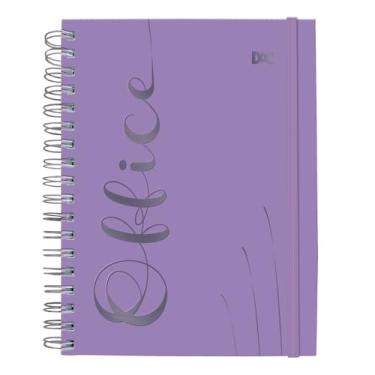 Imagem de DAC - Caderno Smart Colegial com 80 Folhas Reposicionáveis e 10 Divisórias - Office Lilás