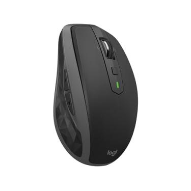 Imagem de Logitech Mouse sem fio MX Anywhere 2S Bluetooth Edition – Use em qualquer superfície, rolagem hiperrápida, recarregável, controle até 3 computadores e laptops Apple Mac e Windows