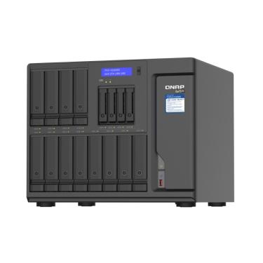 Imagem de Storage NAS QNAP Intel Xeon W-1250 4.7GHz 32GB ECC UDIMM DDR4 12 Baias - TVS-h1688X-W1250-32G