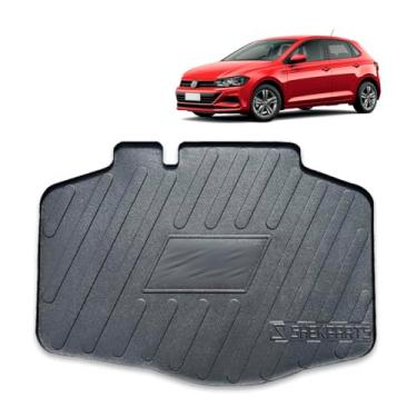 Imagem de Protetor de Porta-Malas Adaptável para Polo 2018 2019 2020 2021 2022 2023 Em Relevo Tapete Bandeja