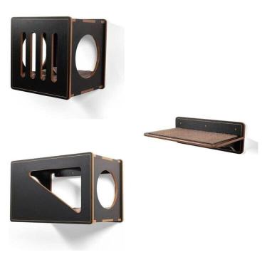 Imagem de Playground Juca para Gatos Grandes Preto