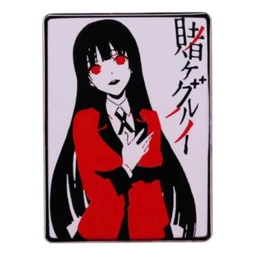 Imagem de Emblema esmaltado Immortal Junji Ito Tomie Uzumaki Manga de terror japonês 3 cm, Esmalte, Esmalte