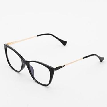 Imagem de Armação Óculos de Grau Feminina Acetato Gatinha/ Anita- Óculos Sunrise-Feminino