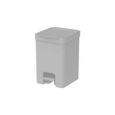 Imagem de Lixeira Com Pedal E Tampa Trium Esconde Sacola 12 Litros Ou