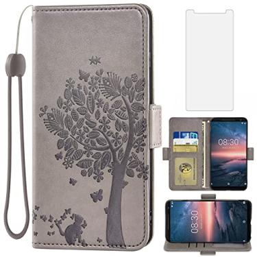 Imagem de Asuwish Capa carteira compatível com Huawei P30 Pro e protetor de tela de vidro temperado, acessórios com alça de pulso, suporte para cartão, capa de celular para Havaí P30Pro P 30 Pro30 mulheres