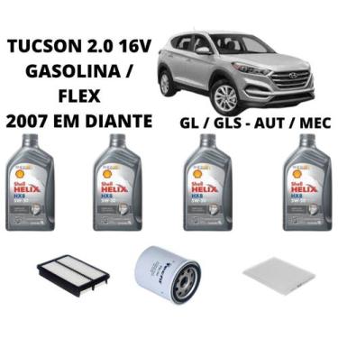 Imagem de KIT REVISÃO TROCA DE OLEO TUCSON 2.0i 2007 EM DIANTE - SHELL