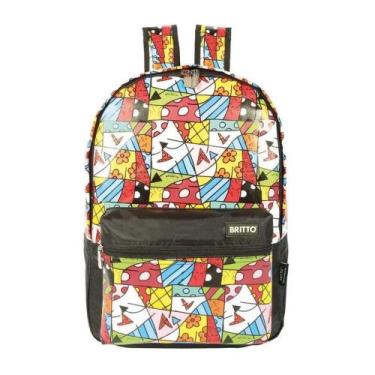 Imagem de Mochila Escolar Juvenil Costas Reforçada Vários Modelos - Britto,  B C
