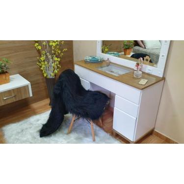 Imagem de Manta Pelo Alto Luxo Pelego Decoração Cama - 1,20x0,50m - S DECOR, Lis