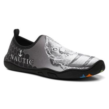 Imagem de Sapatilha Aquática Híbrida Neoprene  Antiderrapante Praia Pesca Cachoe