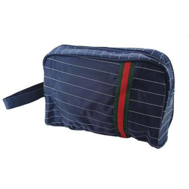 Imagem de Bolsa Nécessaire De Maquiagem Para Acessórios - Aliança, Azul escuro