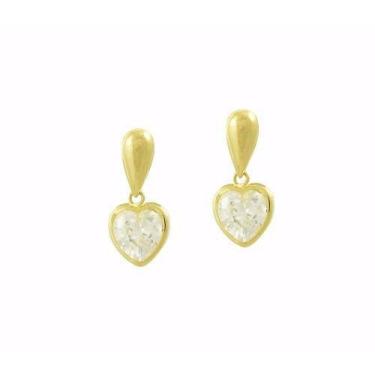 Imagem de Conjunto Feminino De Ouro 18k 750 Brinco Pingente E Corrente - DG Pres