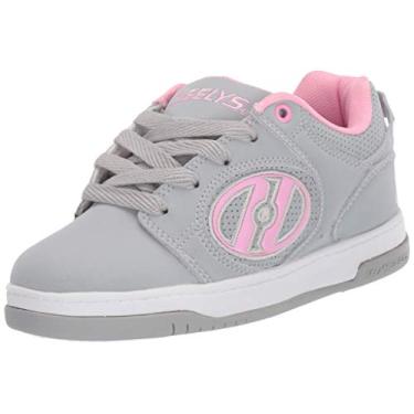 Imagem de HEELYS Tênis de skate Propel 2.0, Cinza/Rosa claro, 22