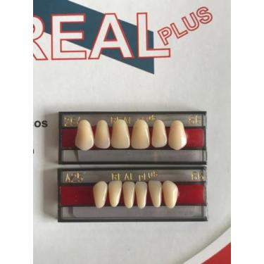 Imagem de Dentes Resina  2 Placa. Postiços, Provisórios - 264/ A25 - Triunfo - R