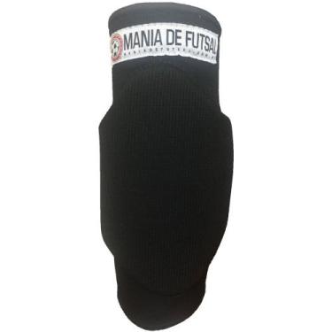 Imagem de Cotoveleira Mania De Futsal Premium Preta - Mania de Futsal Esportes, 