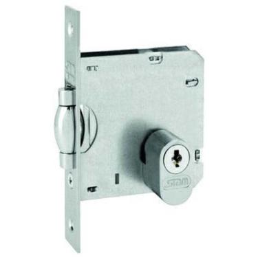 Imagem de Fechadura Pivotante Roseta Quadradra Cromada Auxiliar 1005  1005  - St