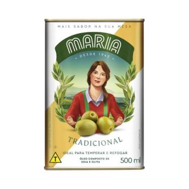 Imagem de Óleo Composto de Soja e Oliva Tradicional Maria 500ml