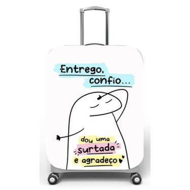 Imagem de Capa para mala de viagem G, medidas max C48x A75 x P29cm Flork entrego