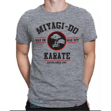 Imagem de Camiseta Karatê Kid Mestre Miyagi Cobra Kai Camisa Filme - KING OF GEE