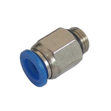Imagem de Conexão Pneumática Engate Rápido Reta 1/4" x 4 mm BSP - CHN