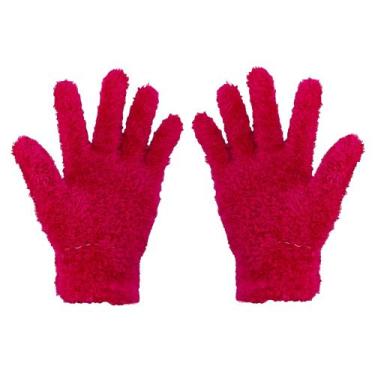 Imagem de Luva Pelúcia Adulto Masculina Feminina inverno Quentinha Proteção Frio