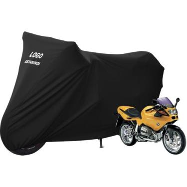 Imagem de Capa De Tecido Helanca Lycra Para Moto BMW R 1100 S - Mz, Preta