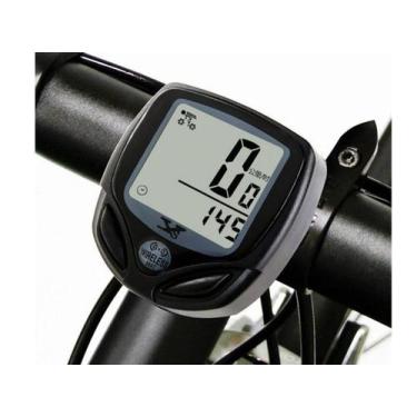 Imagem de Ciclo Computador de bicicleta digital 15 funções sem fio acessório par