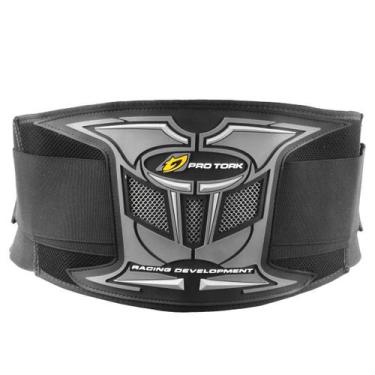 Imagem de Cinta Abdominal Pro Tork Armor Piloto Motocross Trilha Off Road, Preto