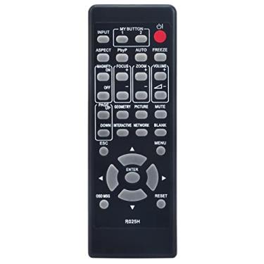 Imagem de Controle remoto de substituição R025H HL03037 adequado para projetor LCD Hitachi LP-WU3500 LP-WX3500 LP-TW4001 LP-TW3001 LP-AW4001 LP-AW3001 LP-AX3001 LP-EU5002 LP-EX5002 02 LP-EW5002 CP-WU5500