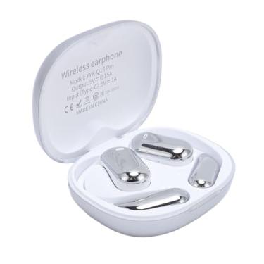 Imagem de Fones de Ouvido Tradutor de Ia, Fone de Ouvido Tradutor de Idioma de Tradução Em Tempo Real, Dispositivo de Tradução de Ouvido Aberto Com Controle de Toque para Viagens, Negócios