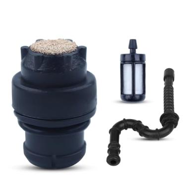 Imagem de Atunee Mangueira de linha de combustível e ventilação do tanque do filtro de combustível para Stihl BG56 BG66 BG86 SH56 SH86 024 026 034 036 075 Substituição do ventilador 42413587700 0000 350 5800