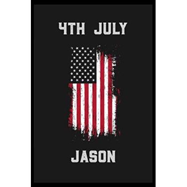 Imagem de 4th July USA Journal Notebook All American Granny: USA Composition Journal, 4th July Quarantine Notebook, Independence Day Gift for Jason Personalized