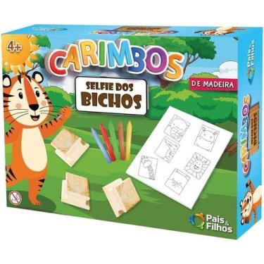 Imagem de CARIMBOS - SELFIE DOS BICHOS UNICA - pais e filhos